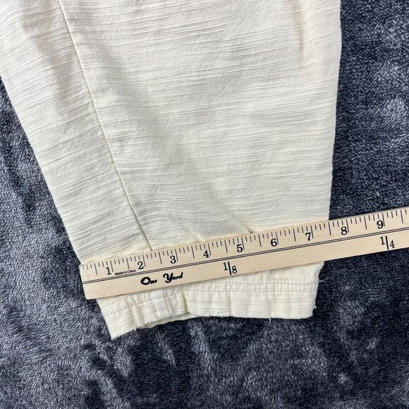 Free People Cargo Distressed Platoon Jogger Pants Pockets XS Button Fly Beige - Picture 12 of 15